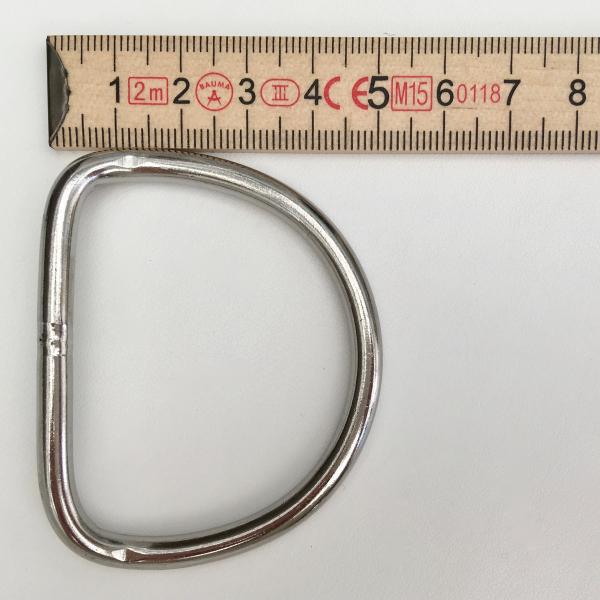 D-Ring (flach / gekröpft) 50 mm