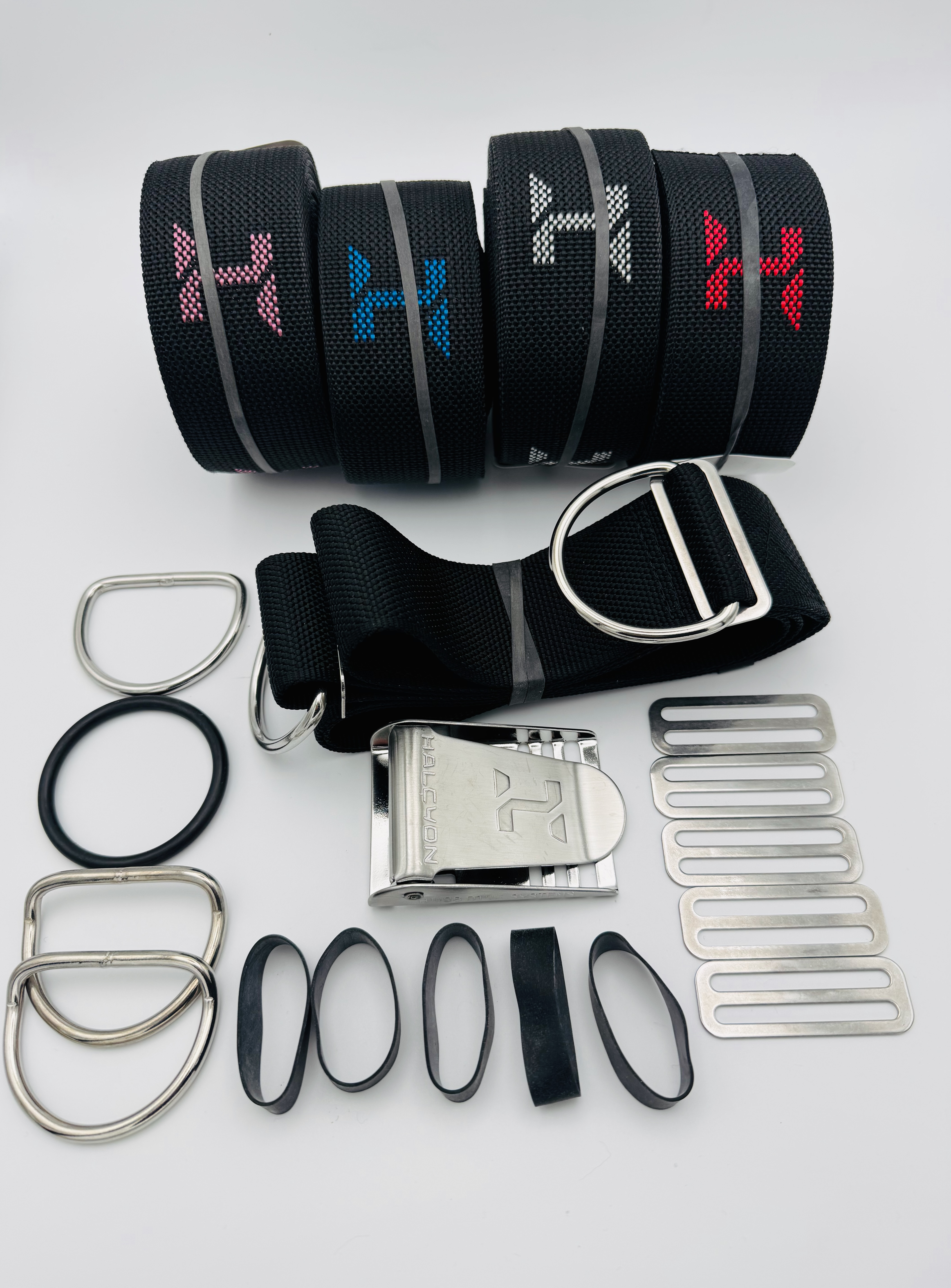Halcyon Harness Komplett Set neues Logo Webbing Halcyon Harness Komplett Set neues Logo Webbing