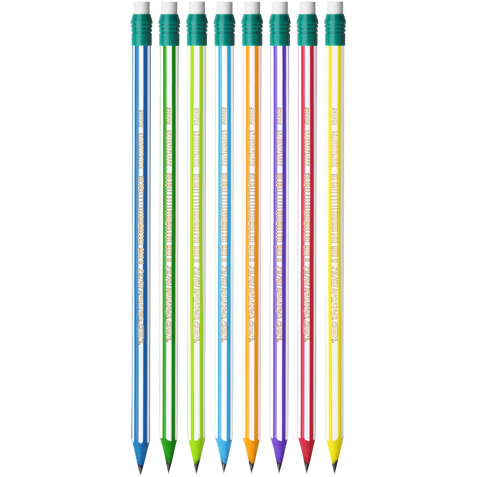 Farbige Holzfreie Bleistifte mit Radierer für Wetnotes Notebook Farbige Holzfreie Bleistifte mit Radierer für Wetnotes Notebook