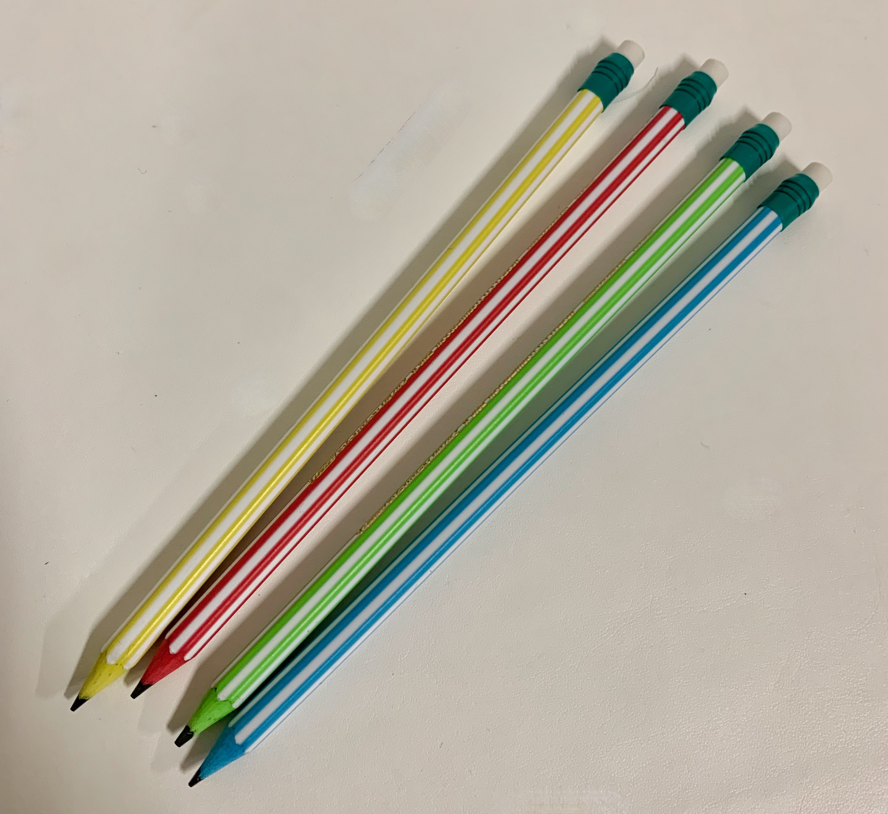 Farbige Holzfreie Bleistifte mit Radierer für Wetnotes Notebook