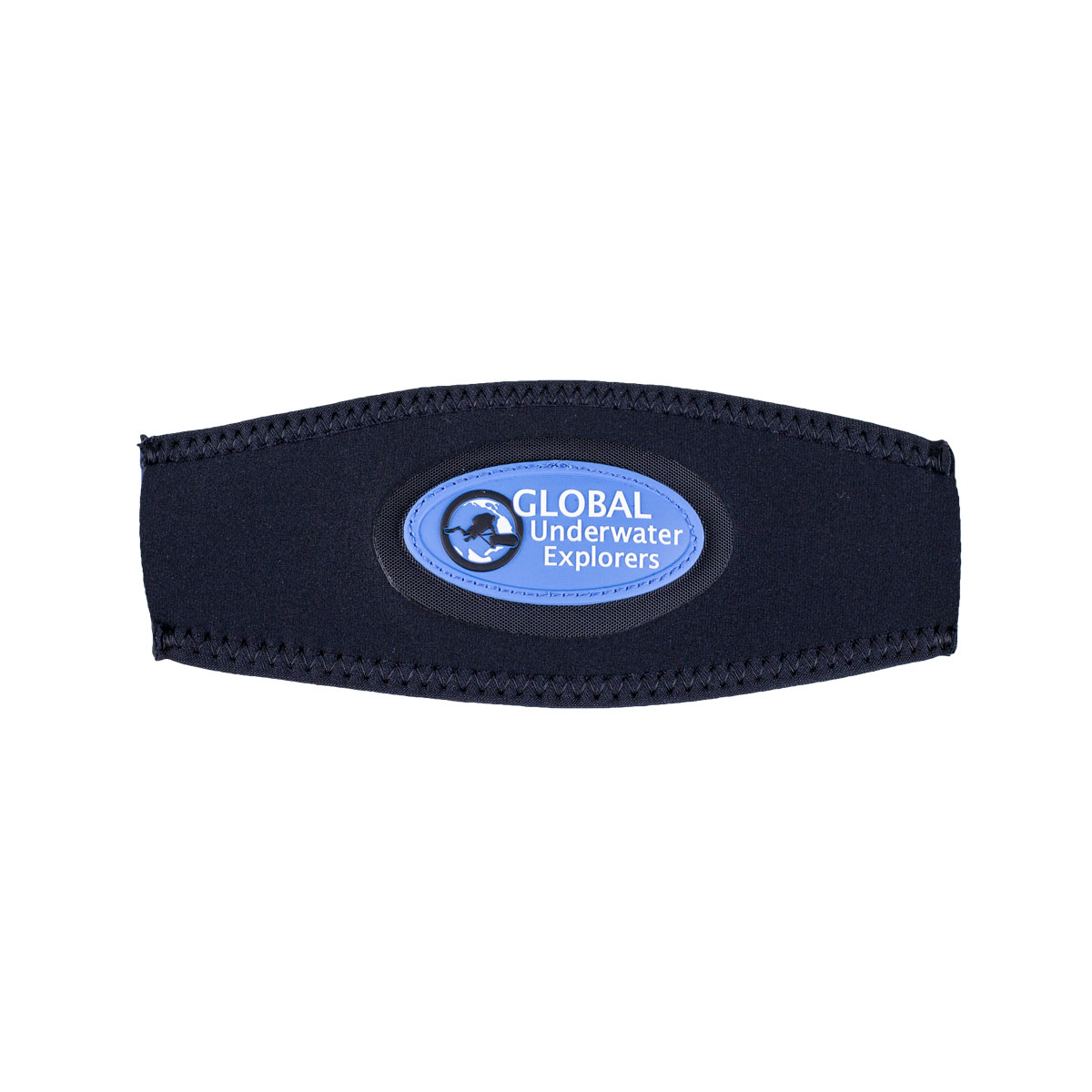 GUE Maskeband Überzug mit Logo aus Neopren GUE Maskeband Überzug mit Logo aus Neopren