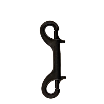 Doppelender Schwarz Karabiner Edelstahl Military Line Doppelender Schwarz Karabiner Edelstahl Military Line