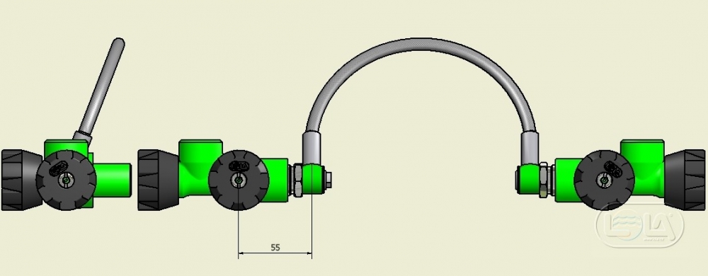 LOLA Flexbrücke 54cm HPI-L 200