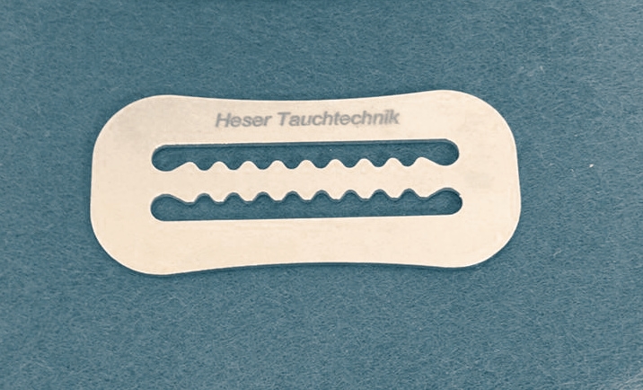 Heser Gurtstopper gezahnt extrabreit Heser Gurtstopper gezahnt extrabreit