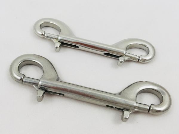 Doppelender / Karabiner BIG GRIP Edelstahl