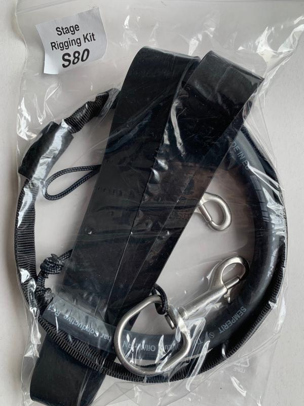 Stage Bottle Rigging Kit 7L, 40 cf, 80 cf Stage Bottle Rigging Kit 7L, 40 cf, 80 cf