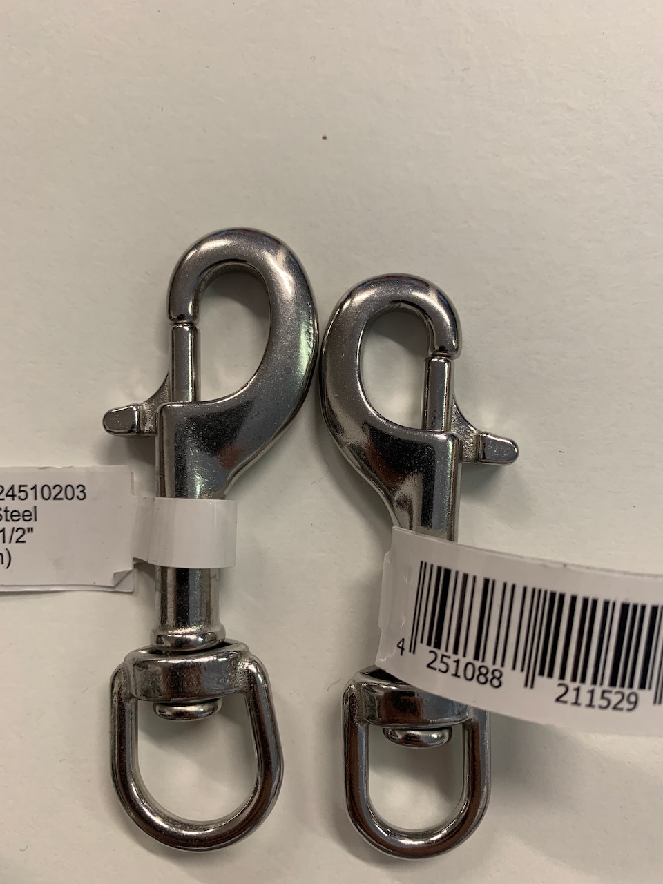 Boltsnap Karabiner BIG GRIP Edelstahl