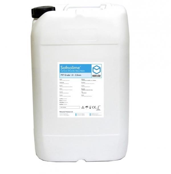 Atemkalk - Sofnolime 797 NI Grade 20kg Kanister Atemkalk - Sofnolime 797 NI Grade 20kg Kanister