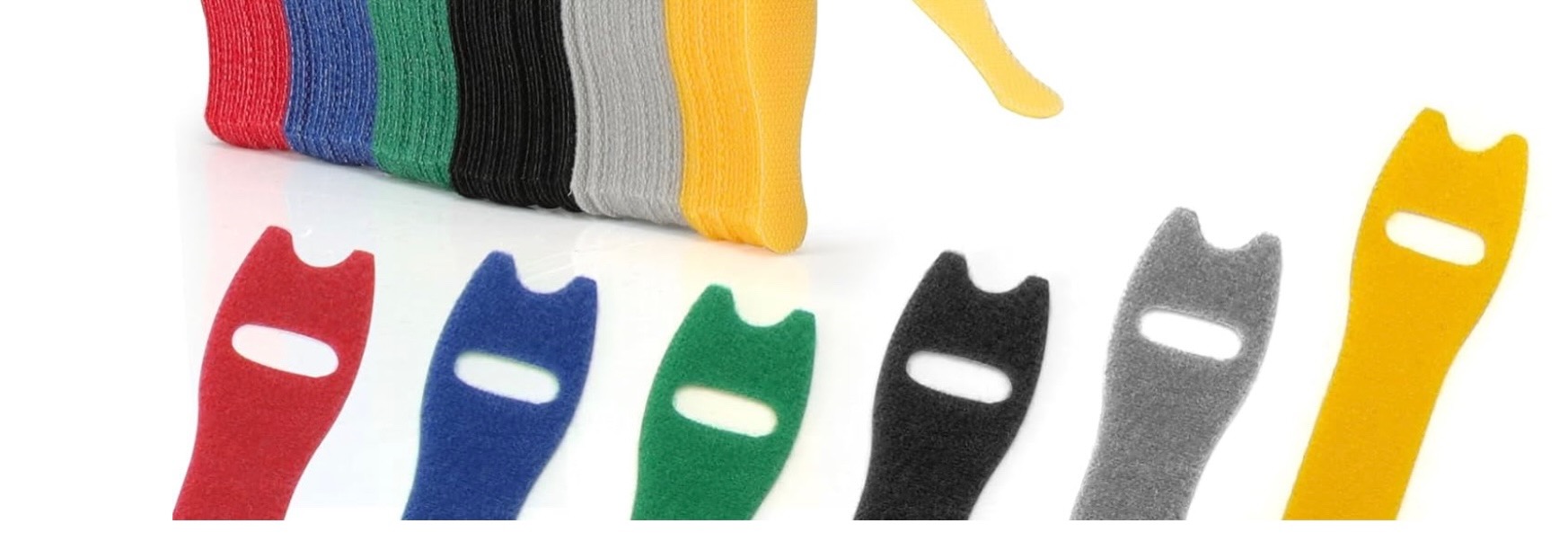 Klettband als Kabelbänder 3-er Set Klettband als Kabelbänder 3-er Set
