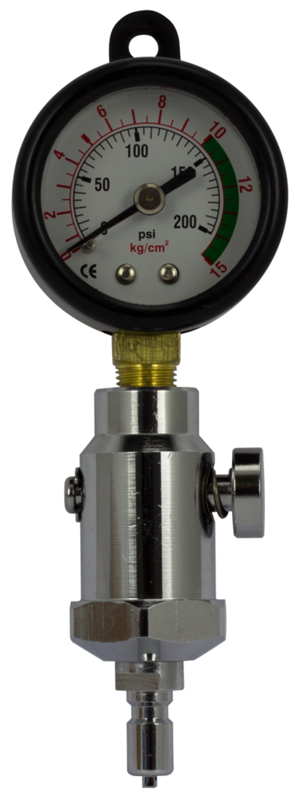 Prüfmanometer (Mitteldruck) mit Druckentlastung / Middle Pressure Gauge